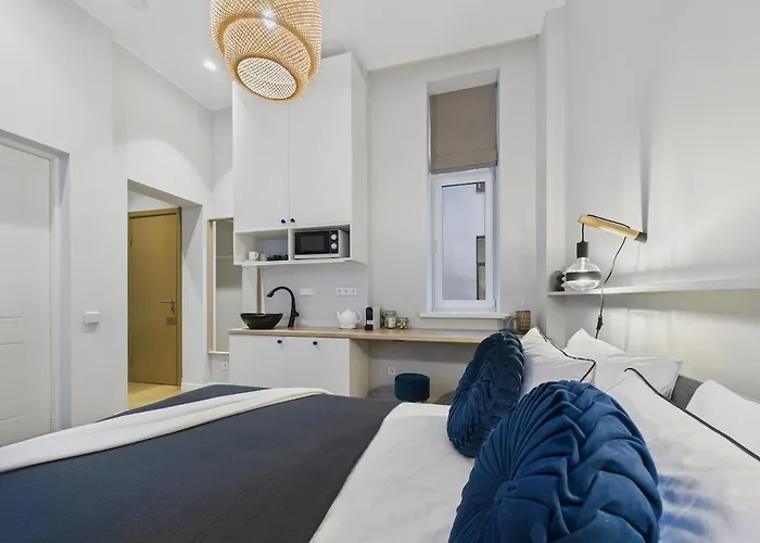 Cosy Blue Centre Studio, 5 Min To Old Town Dzīvoklis *