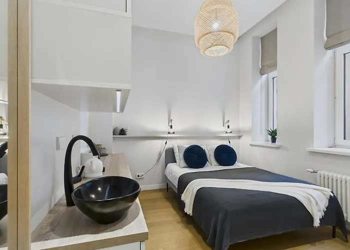 Dzīvoklis Cosy Blue Centre Studio, 5 Min To Old Town